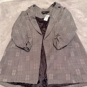 Torrid Studio Glen Plaid Blazer